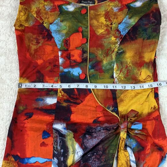 Aruna Arya Miss Simoni dopamine color splash dress, m - Picture 8 of 8